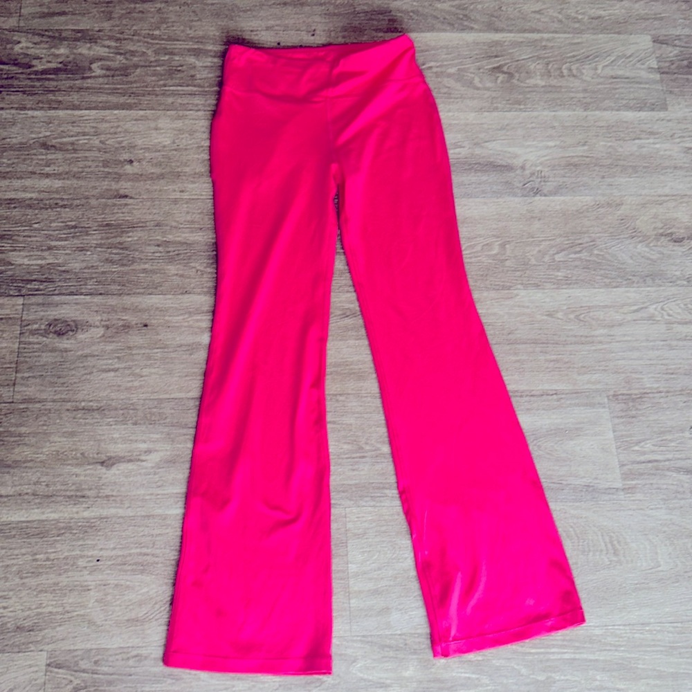 Athleta girl high rise Women's Pink Leggings XXL/16 makes size 5